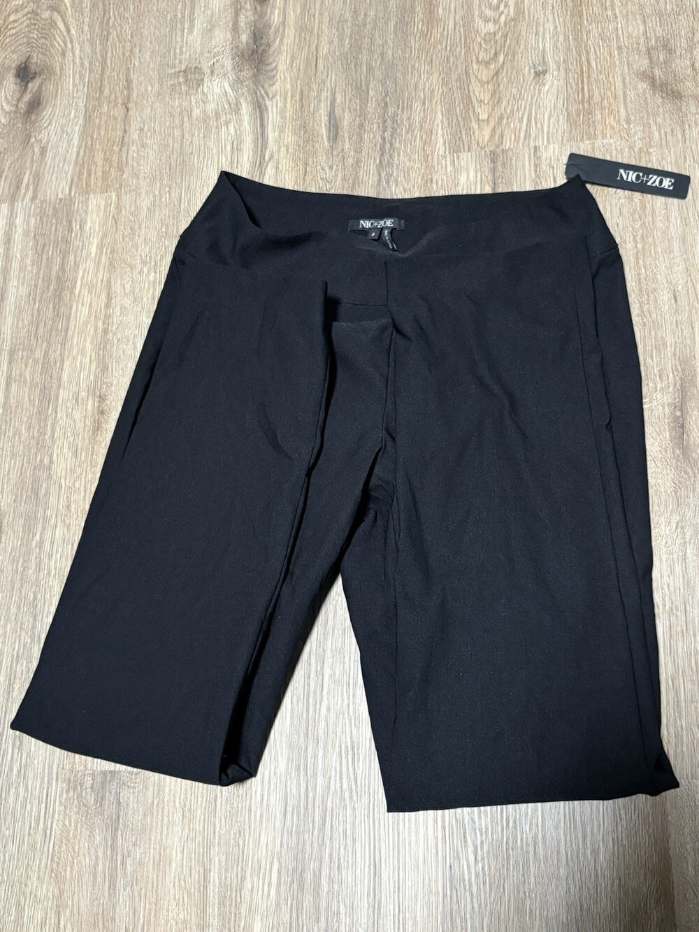 NIC+ZOE Wonder Women’s Stretch Pant in Dark Indigo Size 2 Black Onyx MSRP $134
